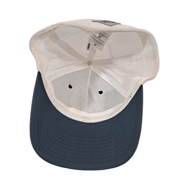 Columbia PFG Fitted Hat Blue White Cap Flexfit Size L/XL Men Fishing - Picture 5 of 10